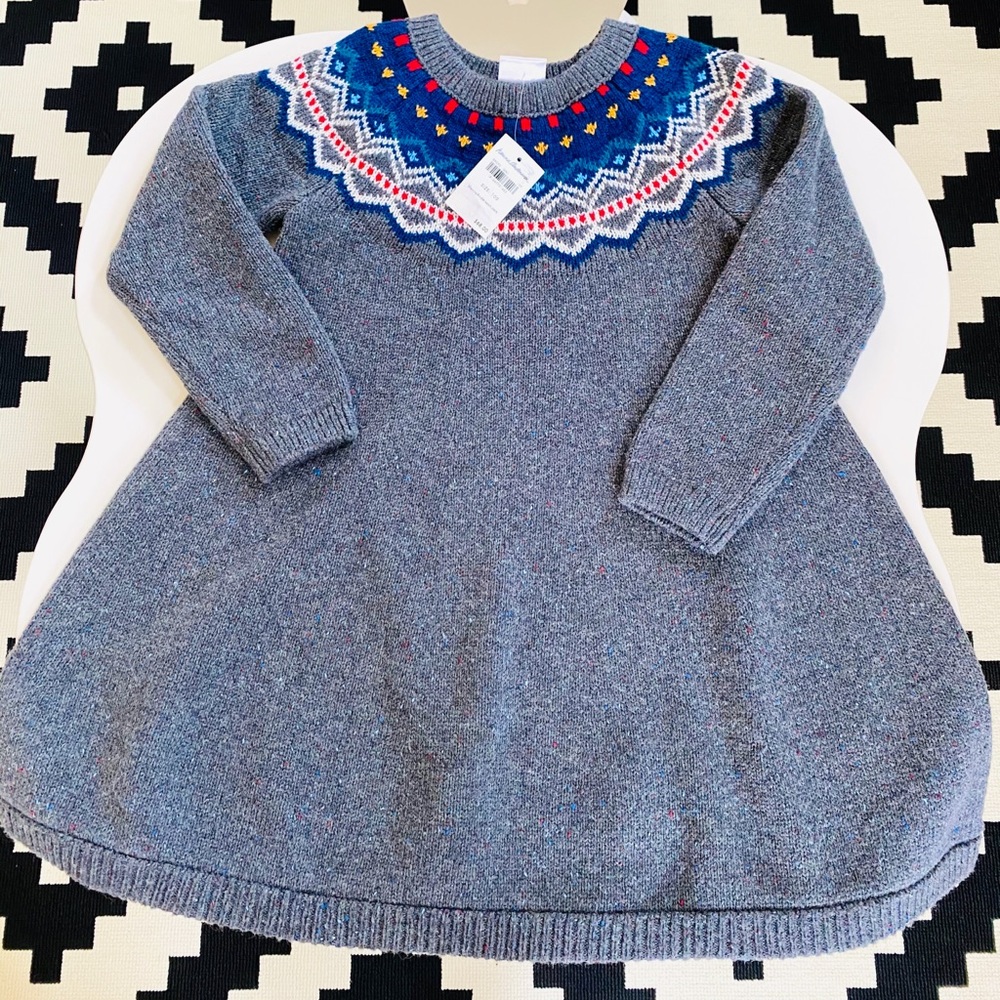 NWT Hanna Andersson wool knit dress